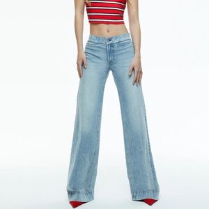 Alice snd Olivia Kayla coin pocket jeans